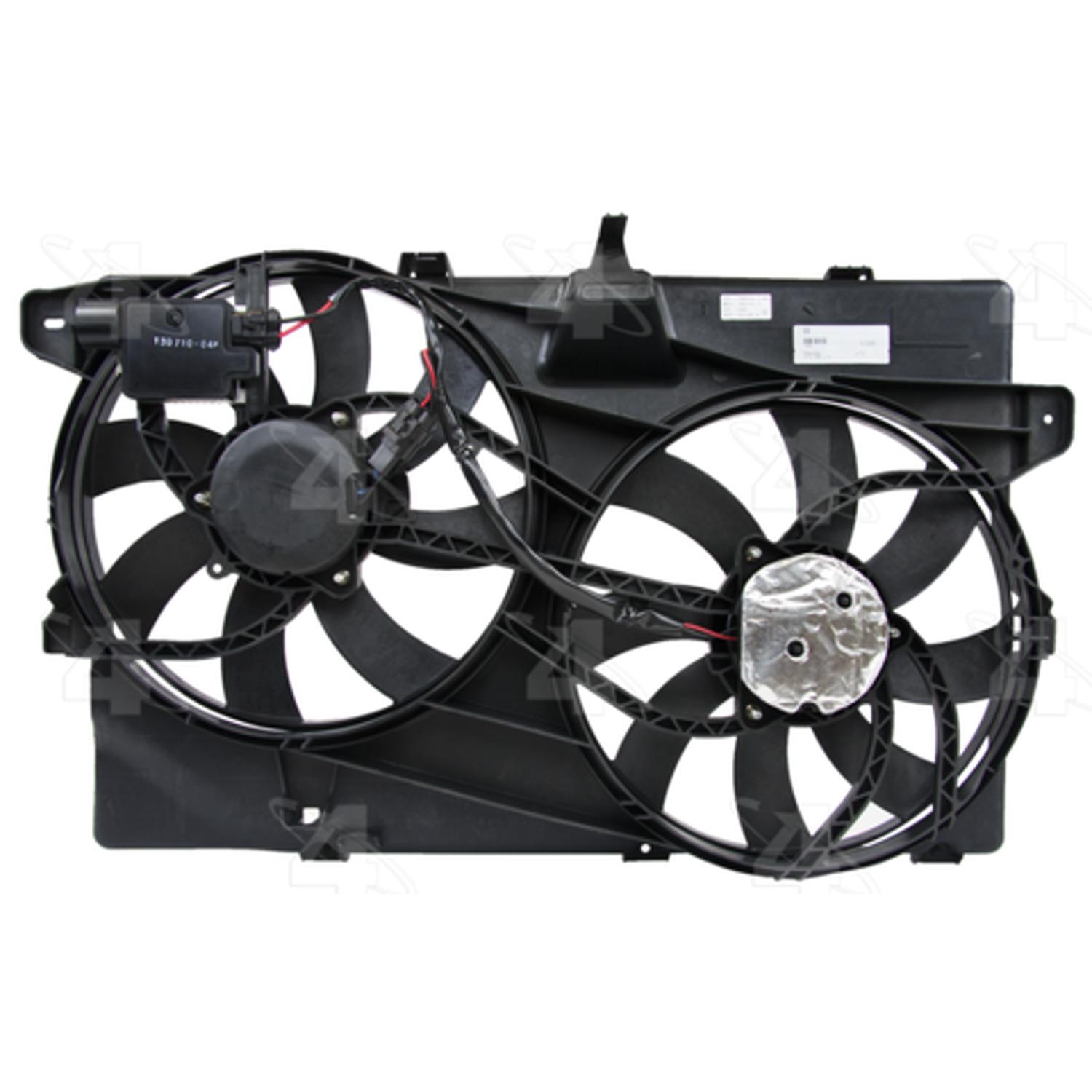 Four Seasons 76228 - Engine Cooling Fan Assembly Four Seasons 76228 Dual Radiator and Condenser Fan Assembly product image 1 of 3