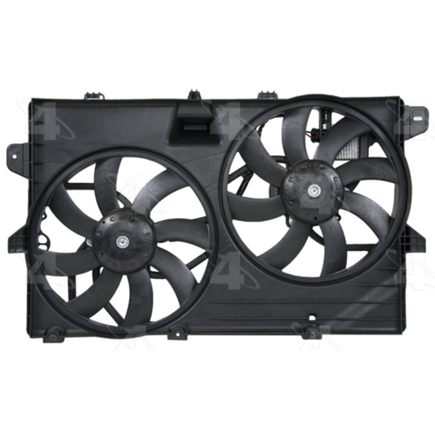 Four Seasons 76228 - Engine Cooling Fan Assembly Four Seasons 76228 Dual Radiator and Condenser Fan Assembly product image 2 of 3
