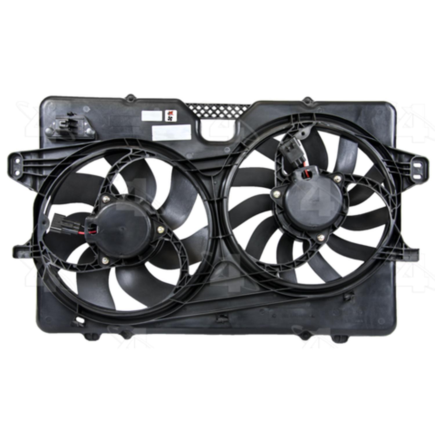 Four Seasons 76229 - Engine Cooling Fan Assembly Four Seasons 76229 Dual Radiator and Condenser Fan Assembly product image 1 of 5
