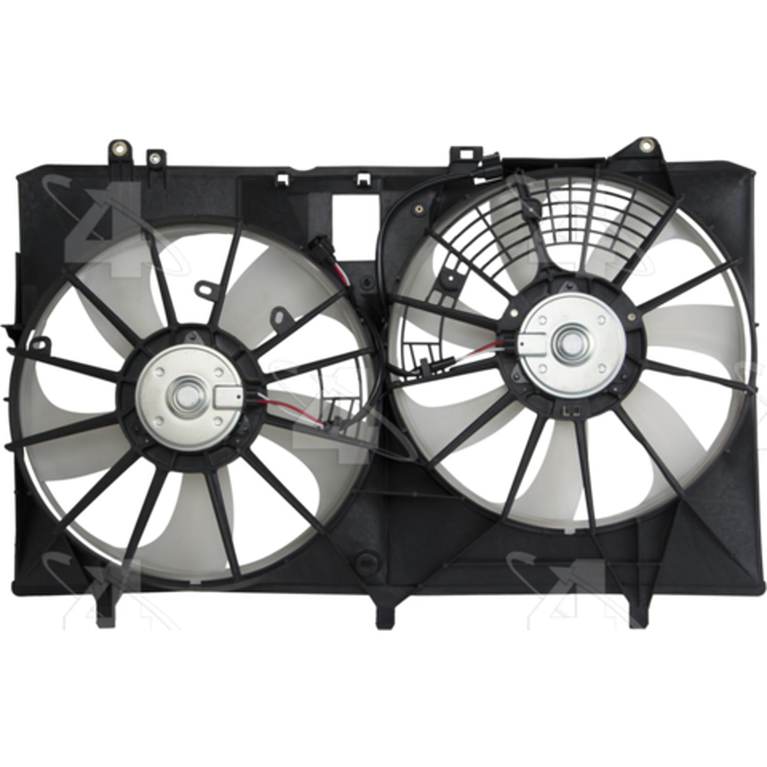 Four Seasons 76242 - Engine Cooling Fan Assembly Four Seasons 76242 Dual Radiator and Condenser Fan Assembly product image 5 of 5