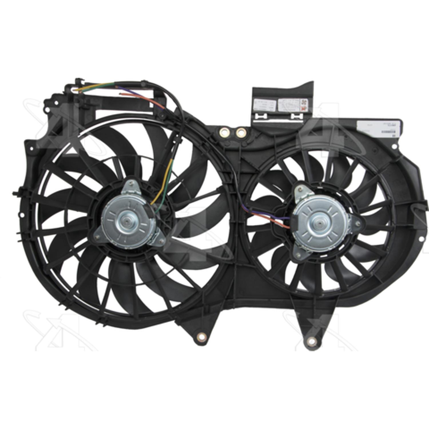 Four Seasons 76248 - Engine Cooling Fan Assembly Four Seasons 76248 Dual Radiator and Condenser Fan Assembly product image 5 of 5