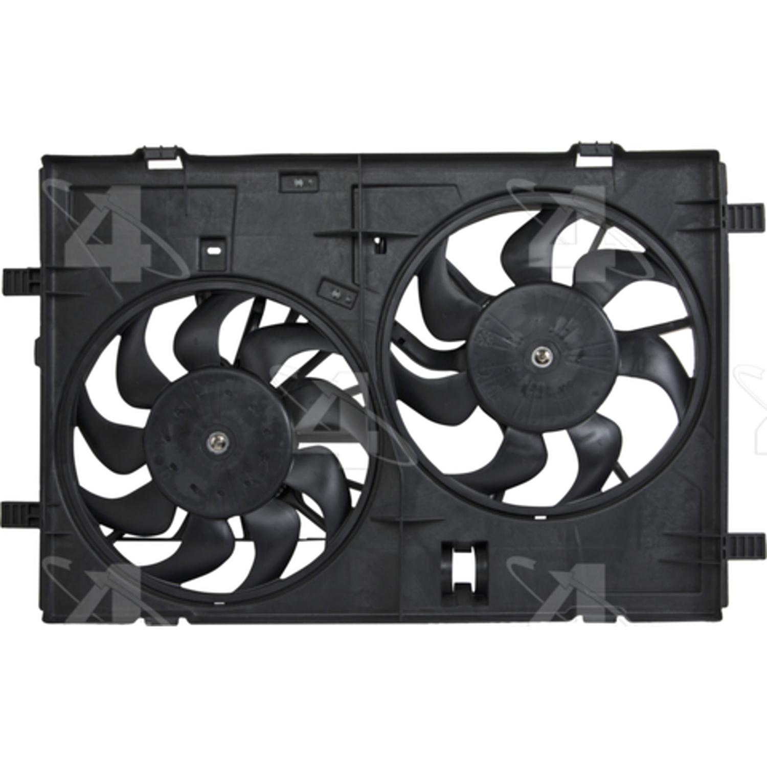 Four Seasons 76249 - Engine Cooling Fan Assembly Four Seasons 76249 Dual Radiator and Condenser Fan Assembly product image 2 of 4