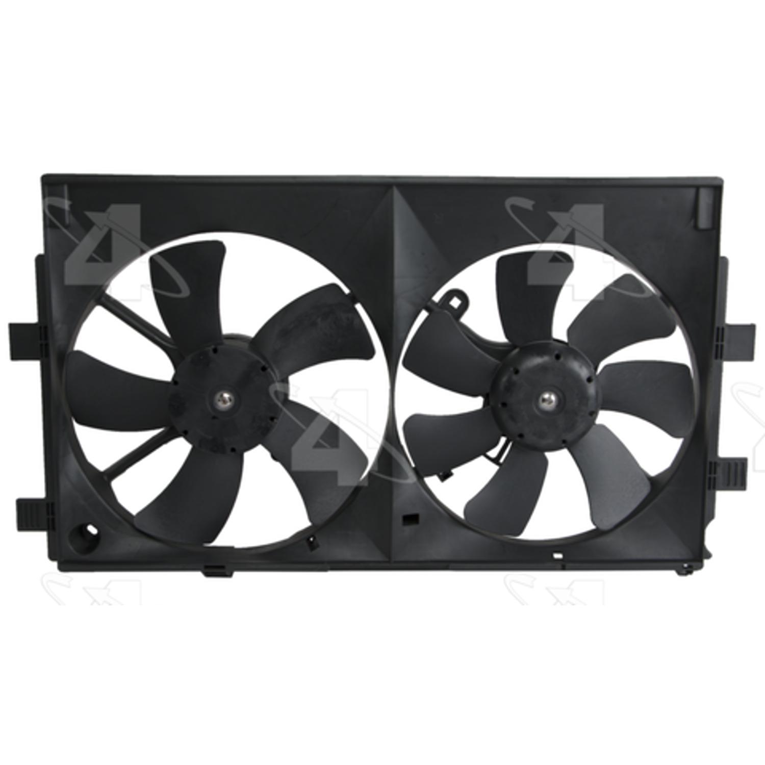 Four Seasons 76255 Dual Radiator and Condenser Fan Assembly product image 2 of 4