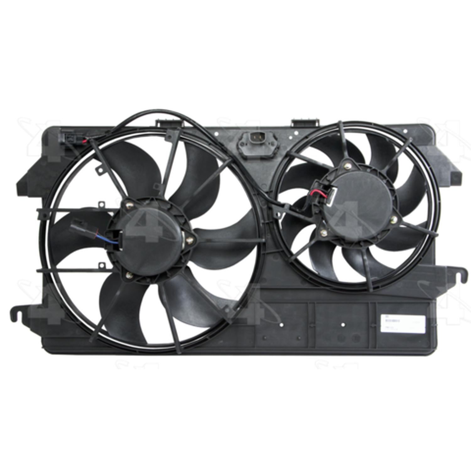 Four Seasons 76256 - Engine Cooling Fan Assembly Four Seasons 76256 Dual Radiator and Condenser Fan Assembly product image 1 of 6