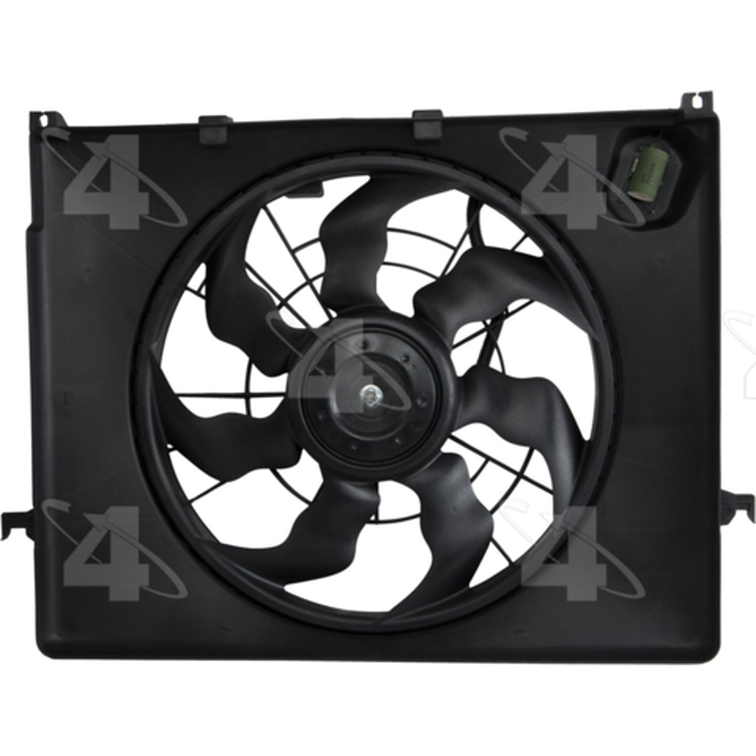 Four Seasons 76257 - Engine Cooling Fan Assembly Four Seasons 76257 Engine Cooling Fan Assembly product image 2 of 4
