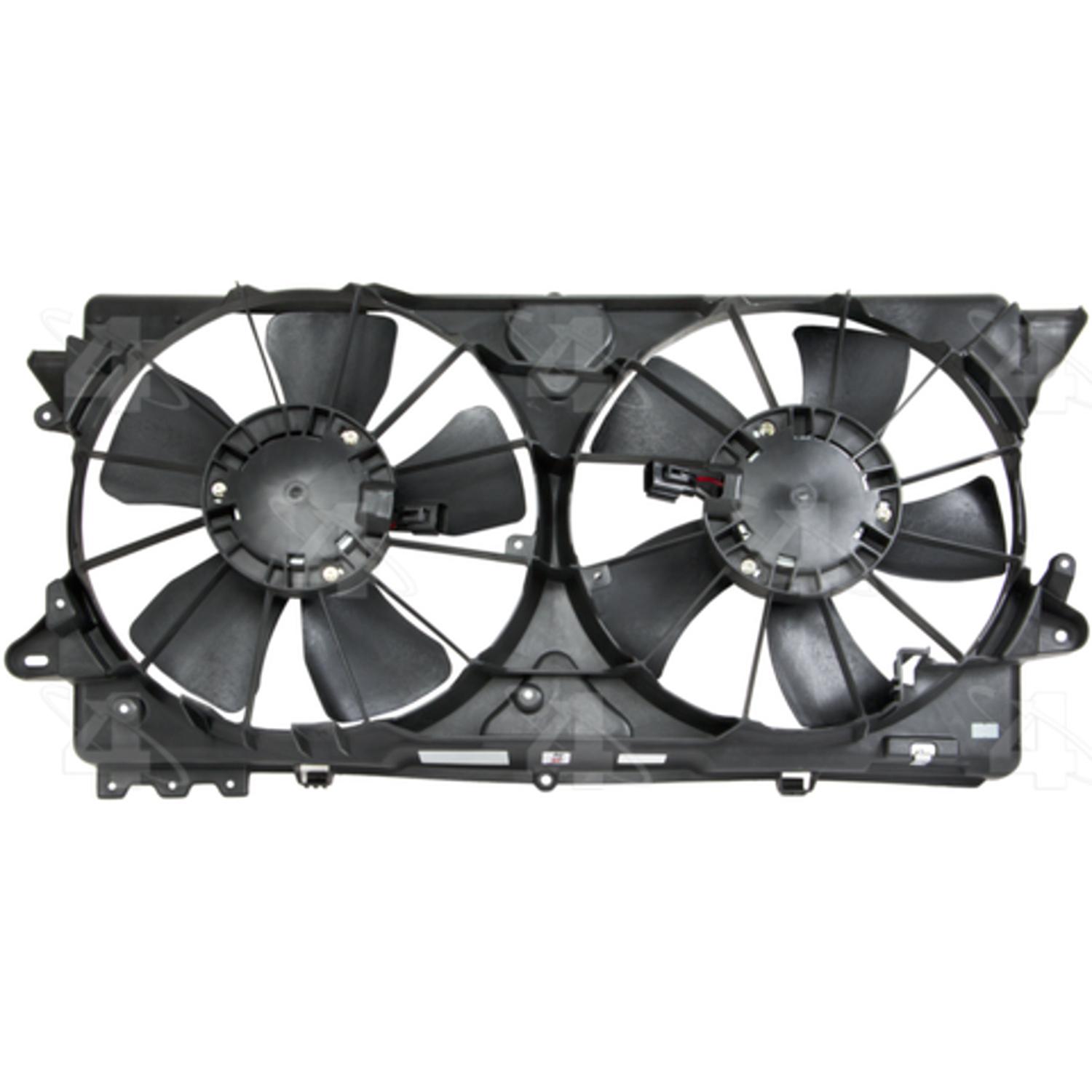 Four Seasons 76261 - Engine Cooling Fan Assembly Four Seasons 76261 Dual Radiator and Condenser Fan Assembly product image 1 of 4