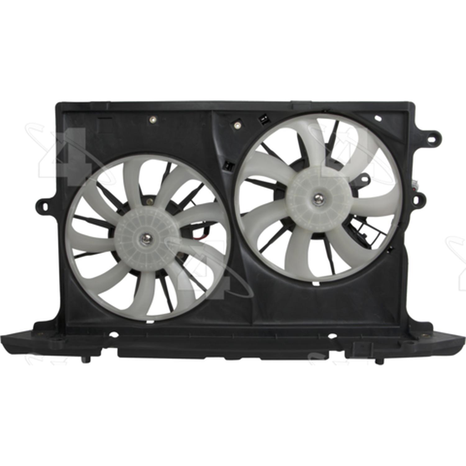 Four Seasons 76262 - Engine Cooling Fan Assembly Four Seasons 76262 Dual Radiator and Condenser Fan Assembly product image 2 of 6