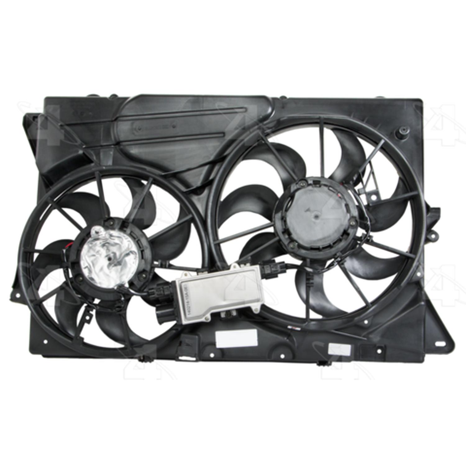 Four Seasons 76264 - Engine Cooling Fan Assembly Four Seasons 76264 Dual Radiator and Condenser Fan Assembly product image 1 of 4