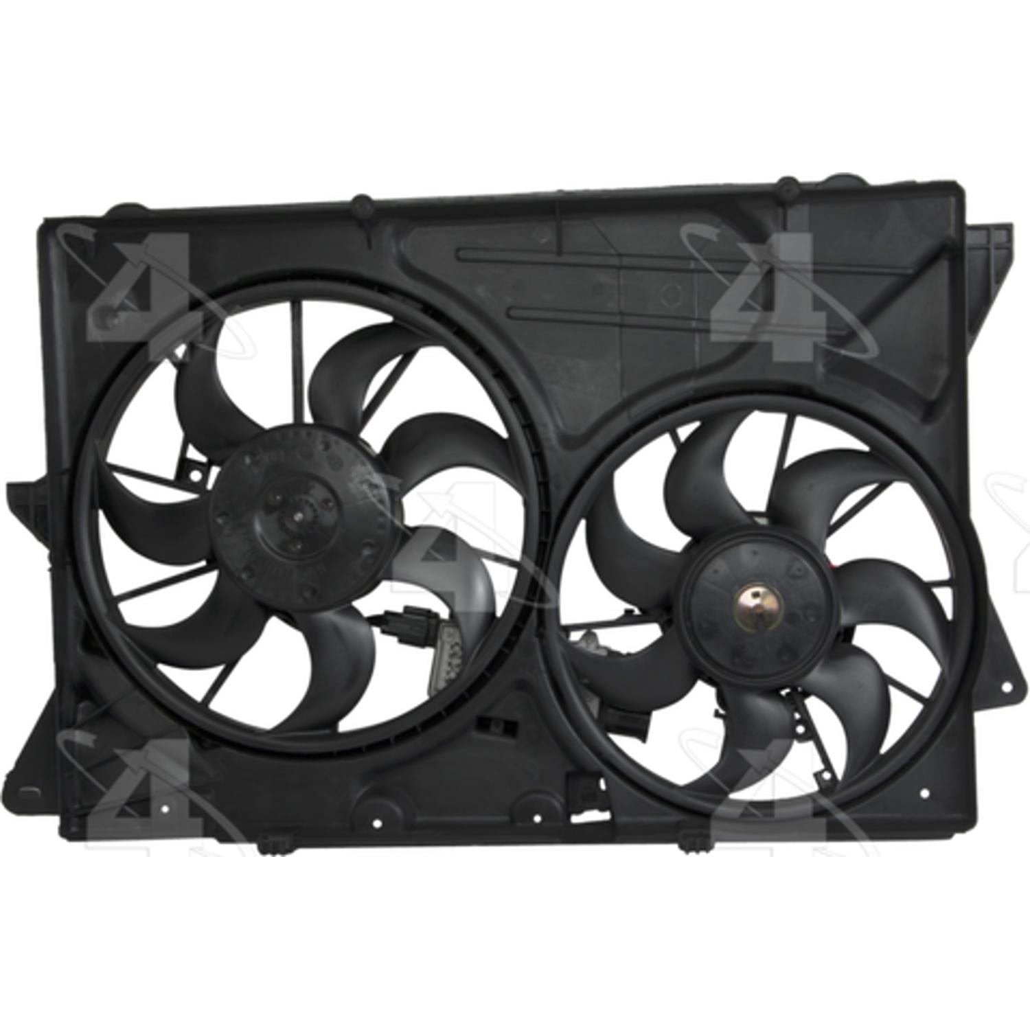Four Seasons 76264 - Engine Cooling Fan Assembly Four Seasons 76264 Dual Radiator and Condenser Fan Assembly product image 2 of 4