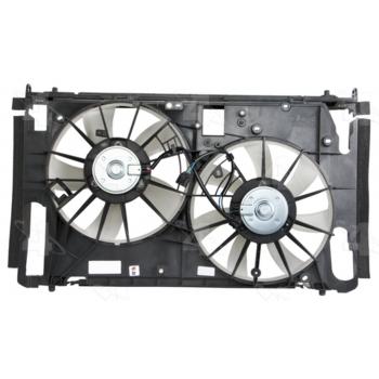Four Seasons 76266 - Engine Cooling Fan Assembly Four Seasons 76266 Dual Radiator and Condenser Fan Assembly product image 1 of 5