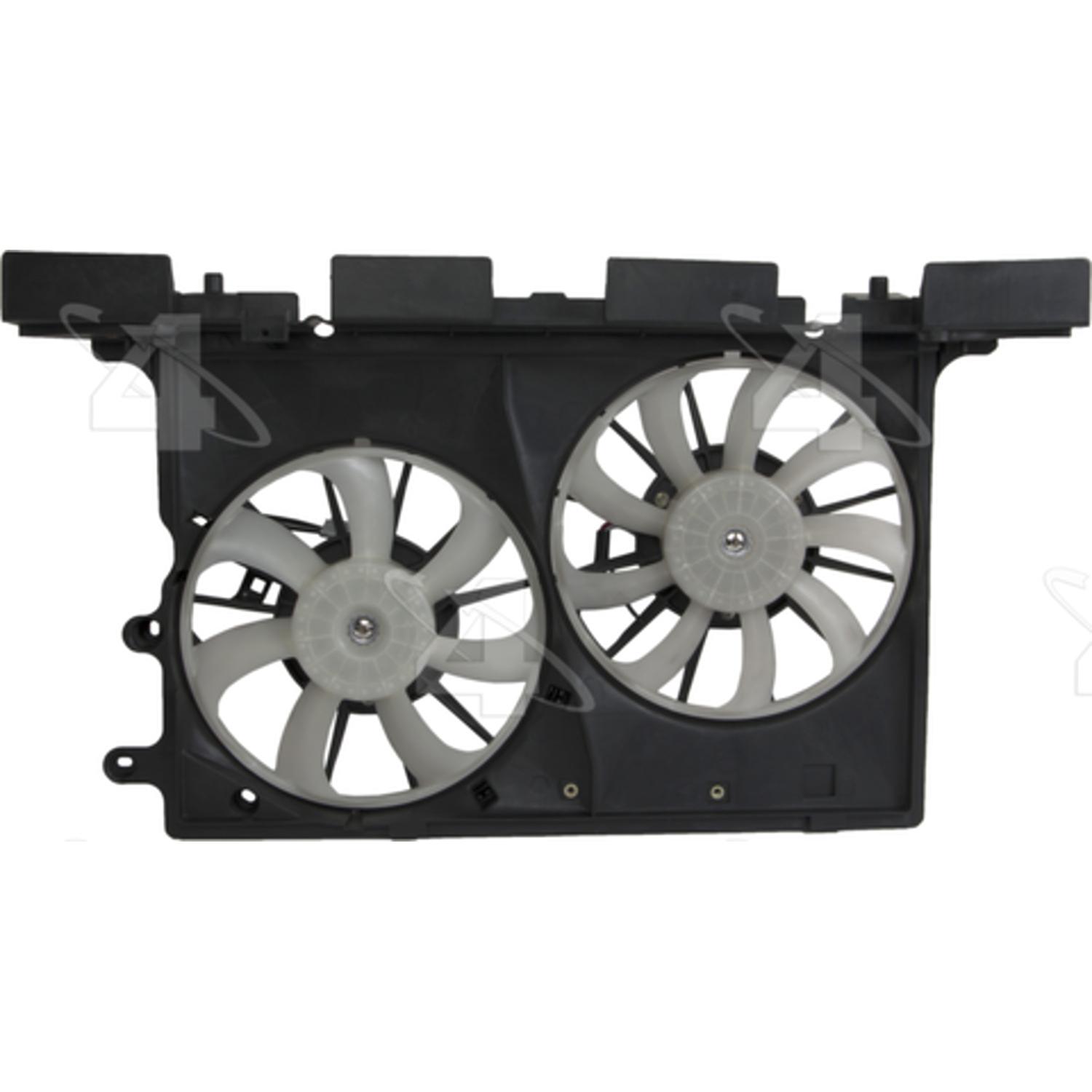 Four Seasons 76269 - Engine Cooling Fan Assembly Four Seasons 76269 Dual Radiator and Condenser Fan Assembly product image 2 of 6