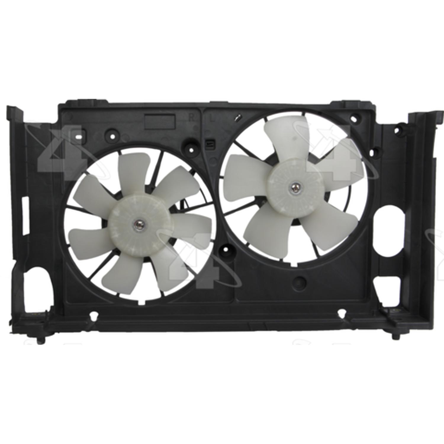 Four Seasons 76270 - Engine Cooling Fan Assembly Four Seasons 76270 Dual Radiator and Condenser Fan Assembly product image 2 of 7