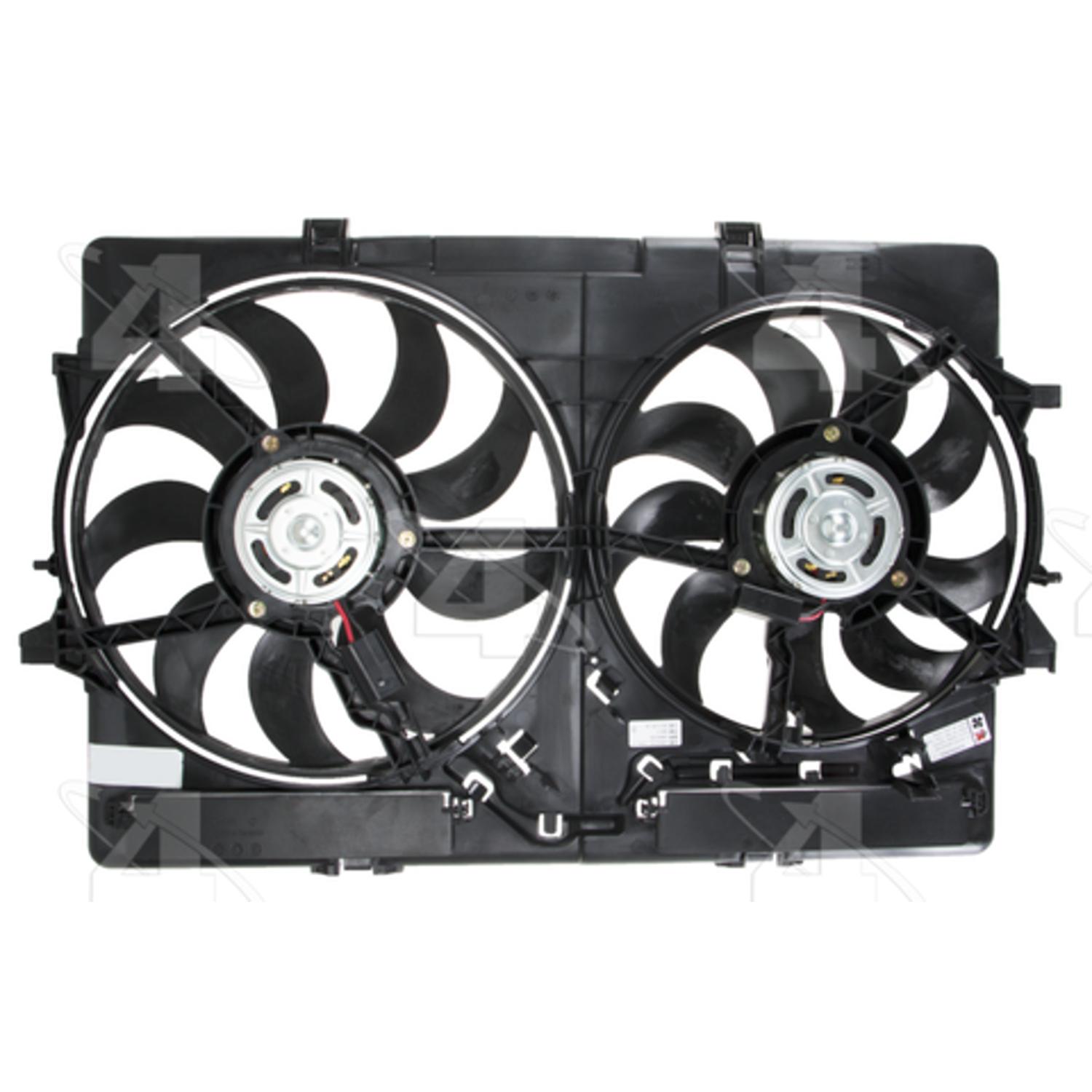 Four Seasons 76301 - Engine Cooling Fan Assembly Four Seasons 76301 Dual Radiator and Condenser Fan Assembly product image 1 of 4
