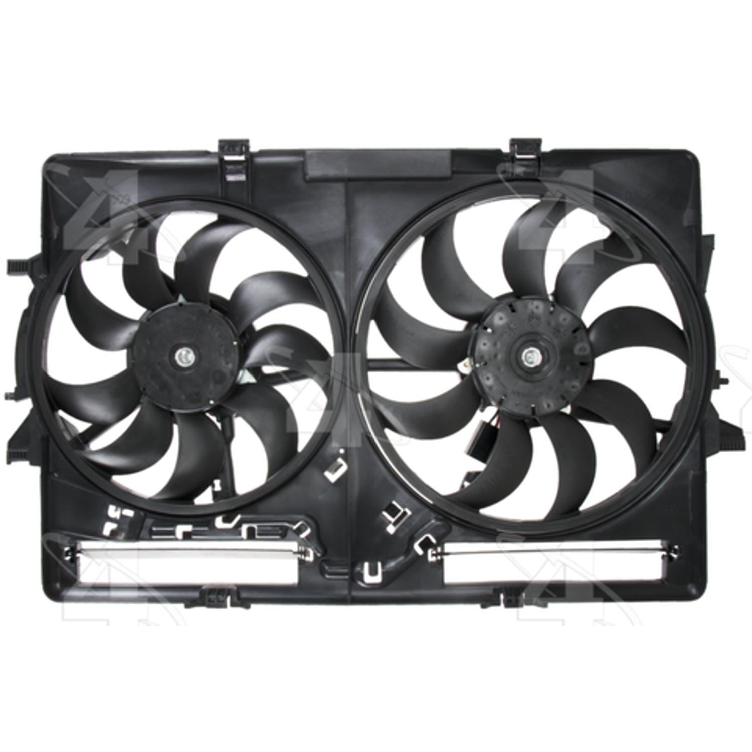 Four Seasons 76301 - Engine Cooling Fan Assembly Four Seasons 76301 Dual Radiator and Condenser Fan Assembly product image 2 of 4