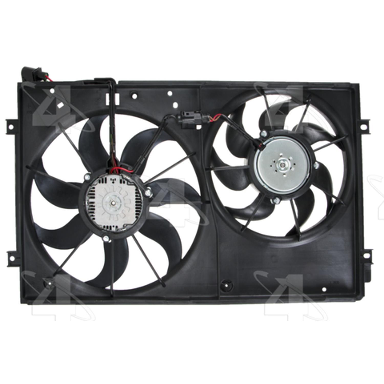 Four Seasons 76305 - Engine Cooling Fan Assembly Four Seasons 76305 Dual Radiator and Condenser Fan Assembly product image 2 of 3