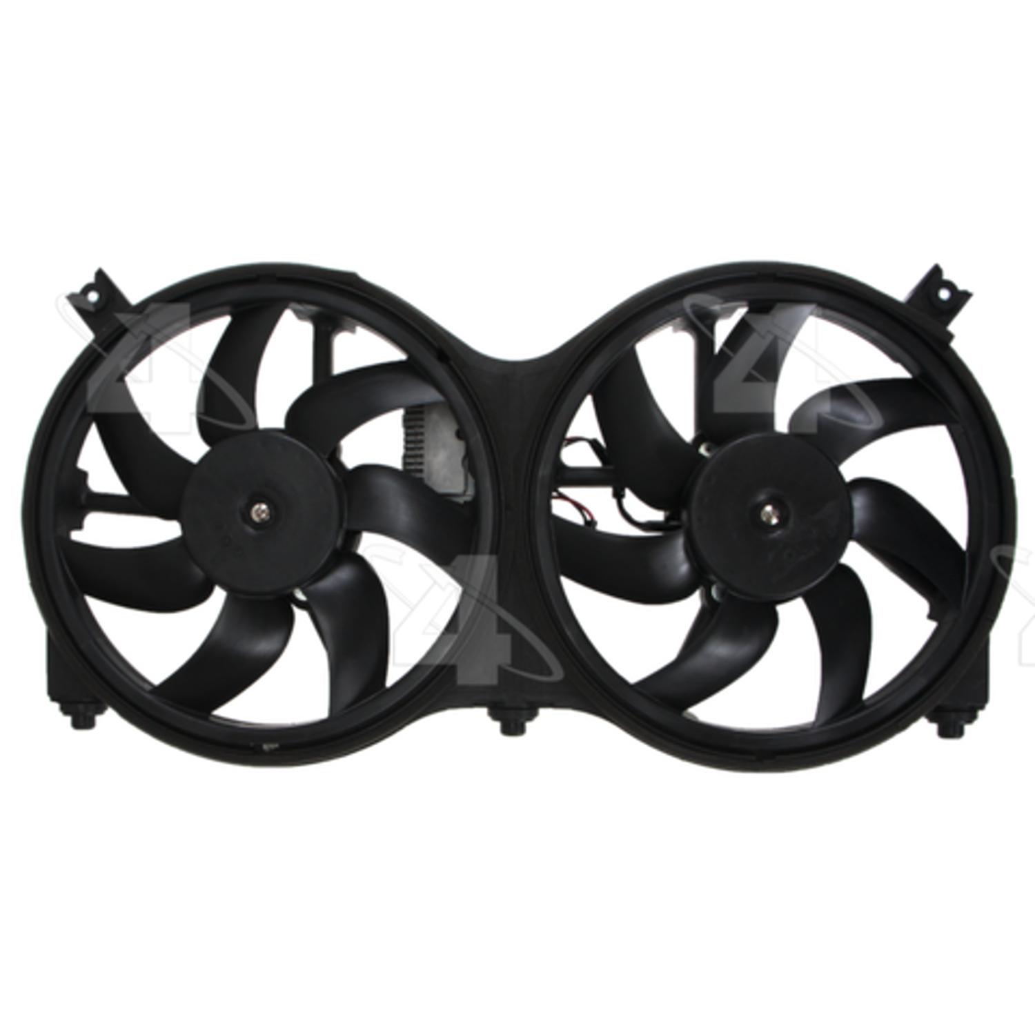 Four Seasons 76333 - Engine Cooling Fan Assembly Four Seasons 76333 Dual Radiator and Condenser Fan Assembly product image 1 of 3