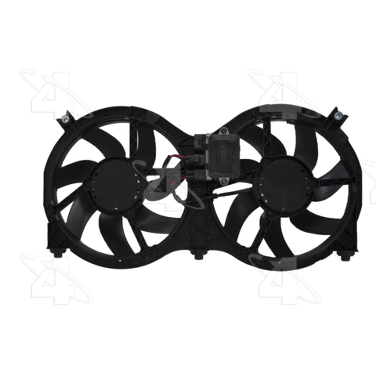 Four Seasons 76333 - Engine Cooling Fan Assembly Four Seasons 76333 Dual Radiator and Condenser Fan Assembly product image 2 of 3