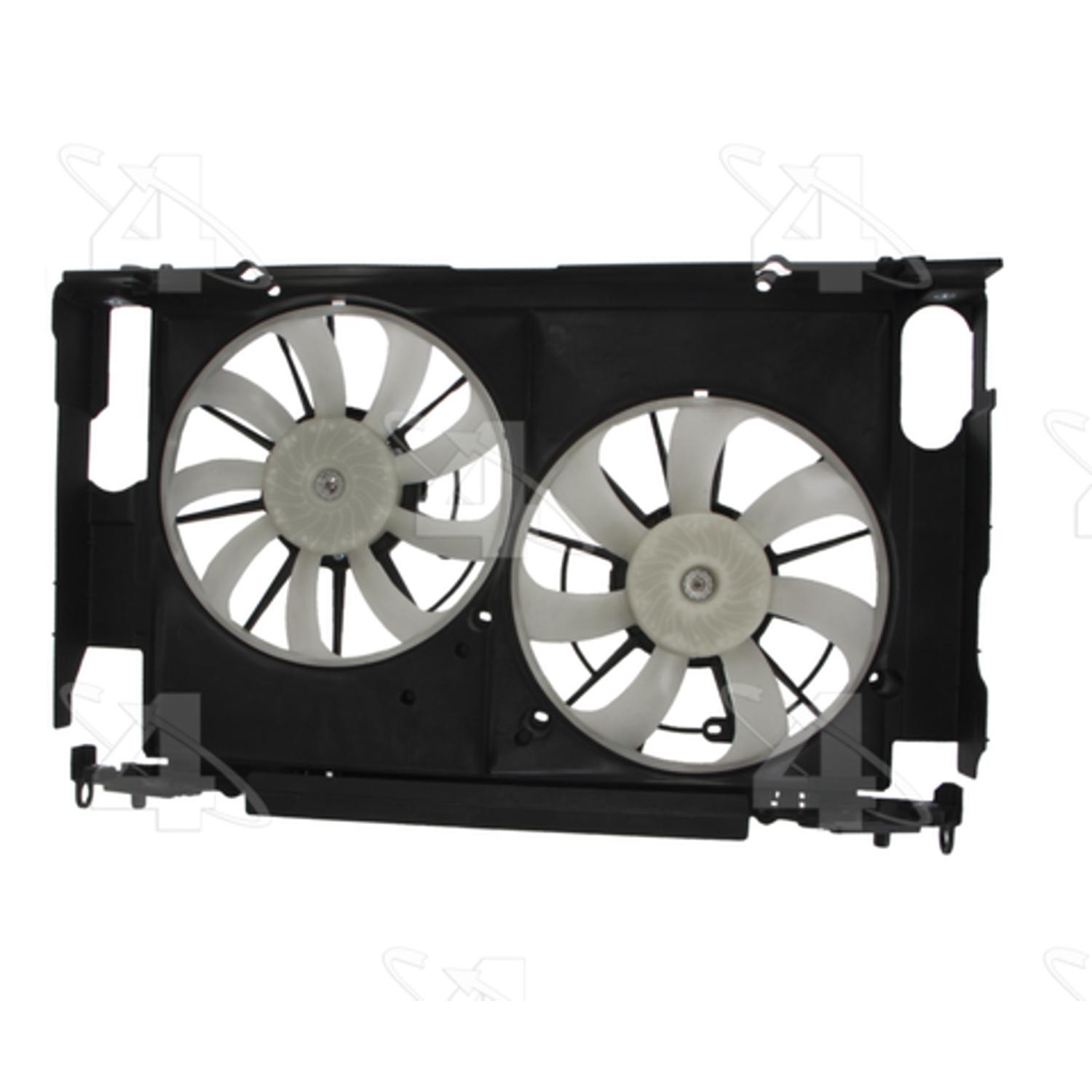 Four Seasons 76336 - Engine Cooling Fan Assembly Four Seasons 76336 Dual Radiator and Condenser Fan Assembly product image 1 of 4