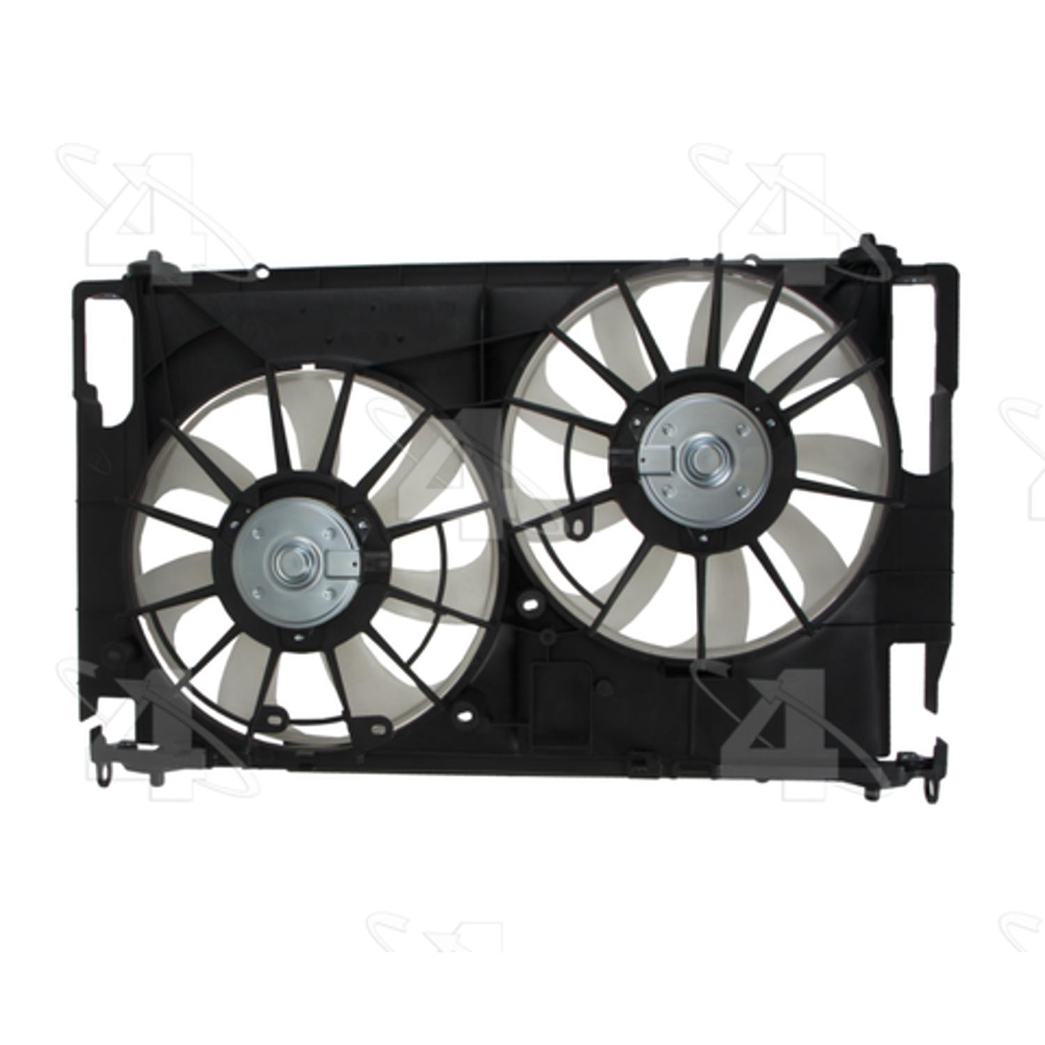 Four Seasons 76336 - Engine Cooling Fan Assembly Four Seasons 76336 Dual Radiator and Condenser Fan Assembly product image 2 of 4