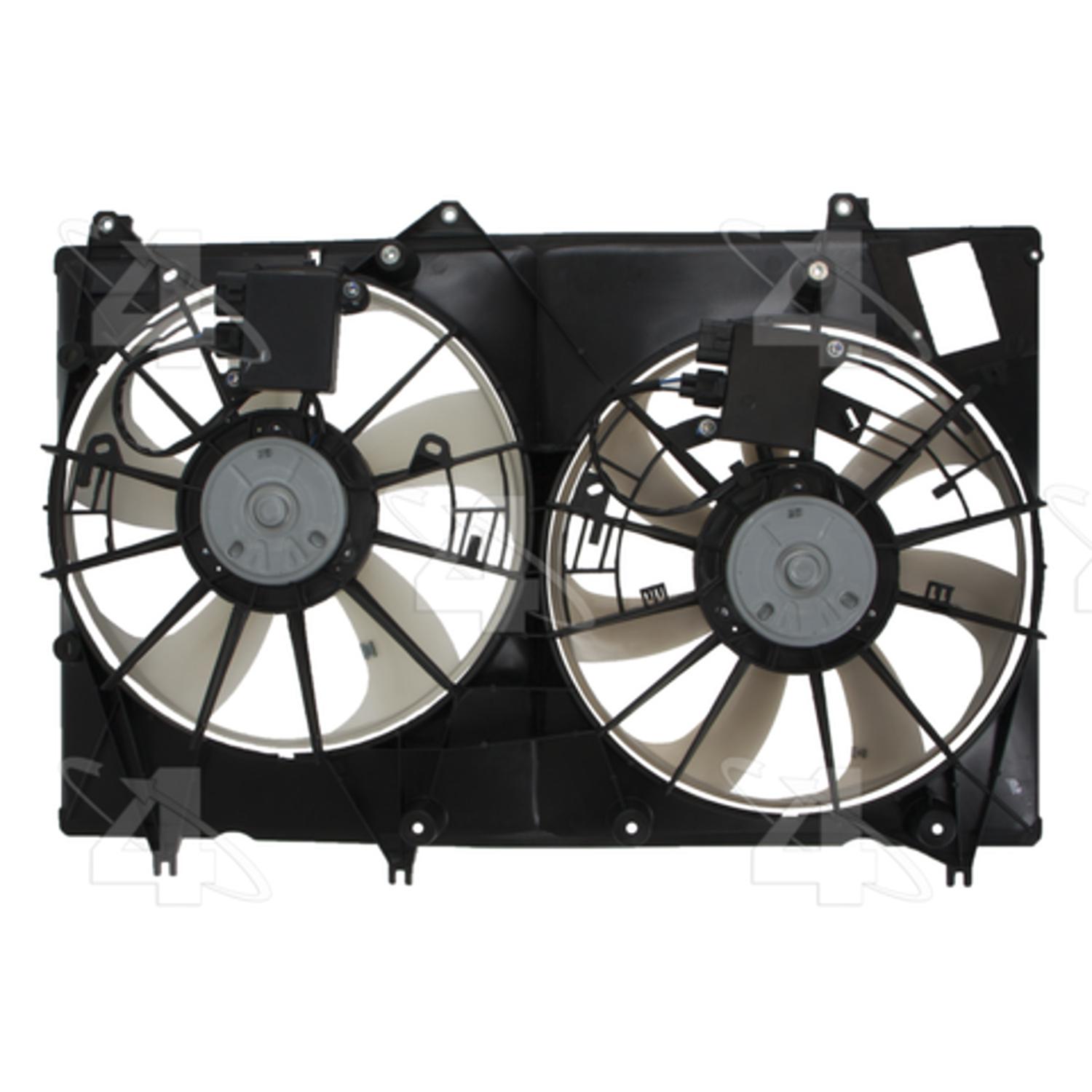 Four Seasons 76361 - Engine Cooling Fan Assembly Four Seasons 76361 Dual Radiator and Condenser Fan Assembly product image 2 of 4