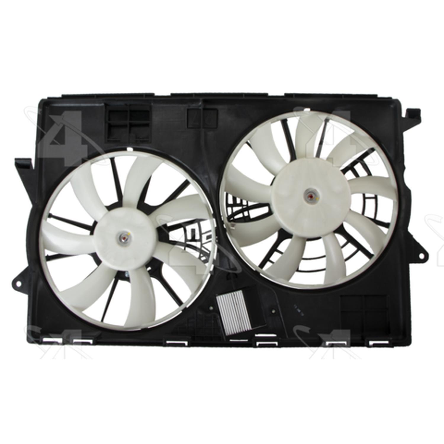 Four Seasons 76367 - Engine Cooling Fan Assembly Four Seasons 76367 Dual Radiator and Condenser Fan Assembly product image 1 of 3