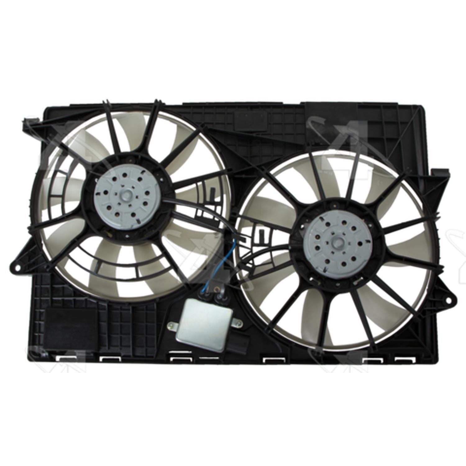 Four Seasons 76367 - Engine Cooling Fan Assembly Four Seasons 76367 Dual Radiator and Condenser Fan Assembly product image 2 of 3