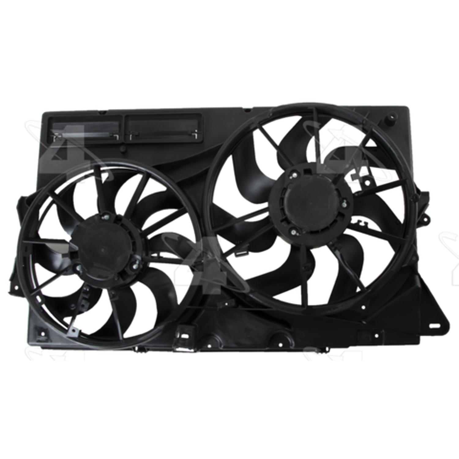 Four Seasons 76372 - Engine Cooling Fan Assembly Four Seasons 76372 Dual Radiator and Condenser Fan Assembly product image 2 of 4