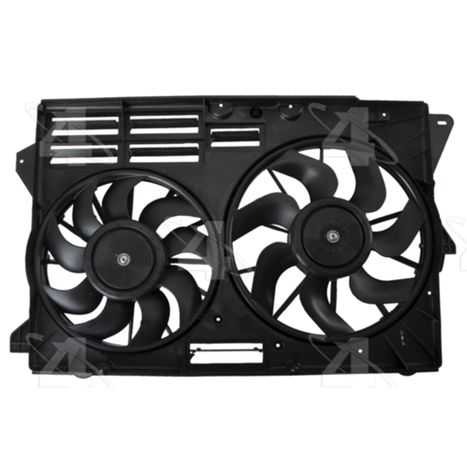 Four Seasons 76374 - Engine Cooling Fan Assembly Four Seasons 76374 Dual Radiator and Condenser Fan Assembly product image 1 of 4