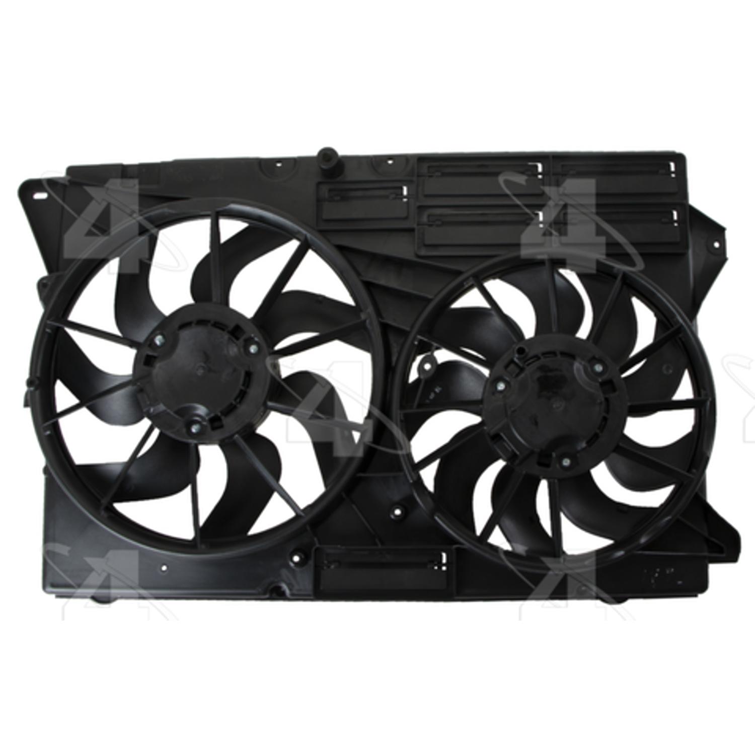 Four Seasons 76374 - Engine Cooling Fan Assembly Four Seasons 76374 Dual Radiator and Condenser Fan Assembly product image 2 of 4