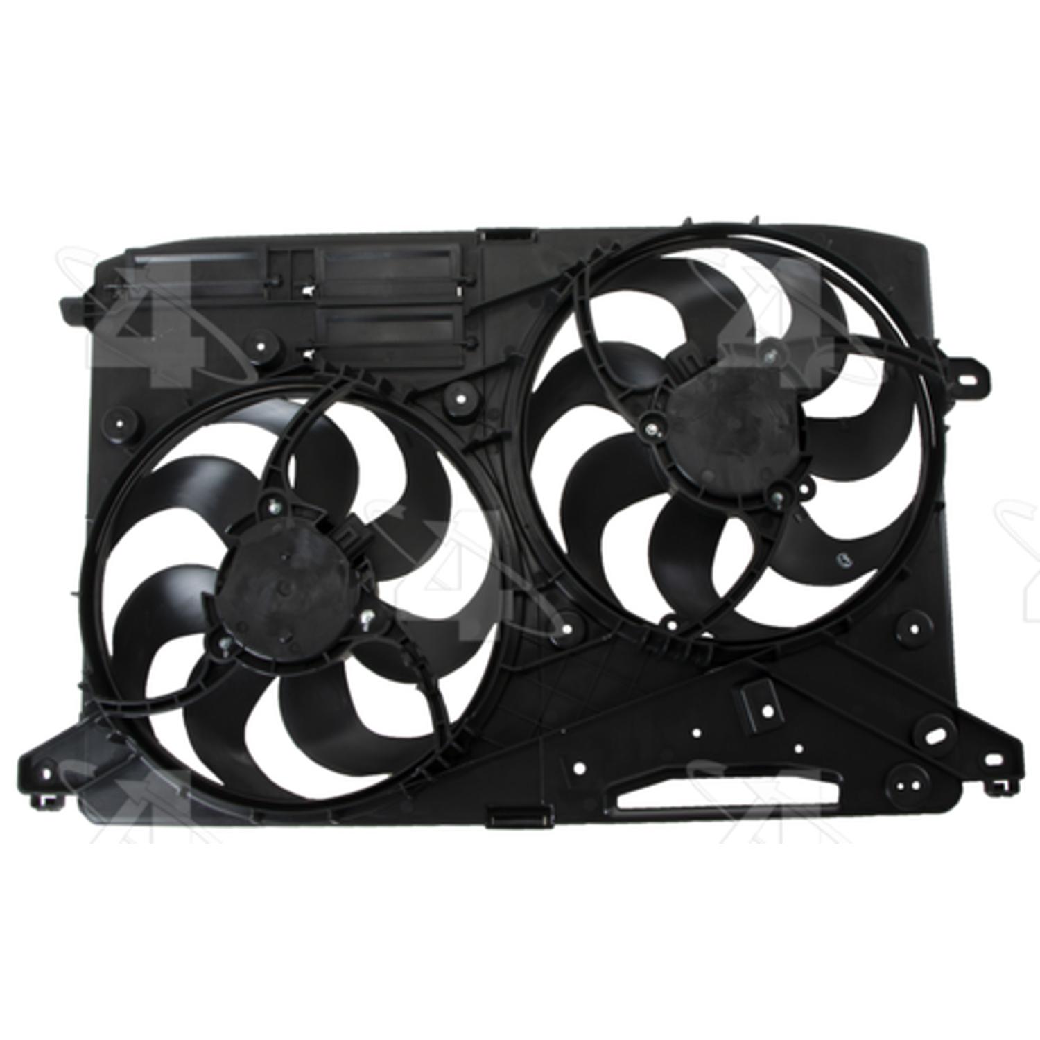 Four Seasons 76376 Dual Radiator and Condenser Fan Assembly product image 2 of 4