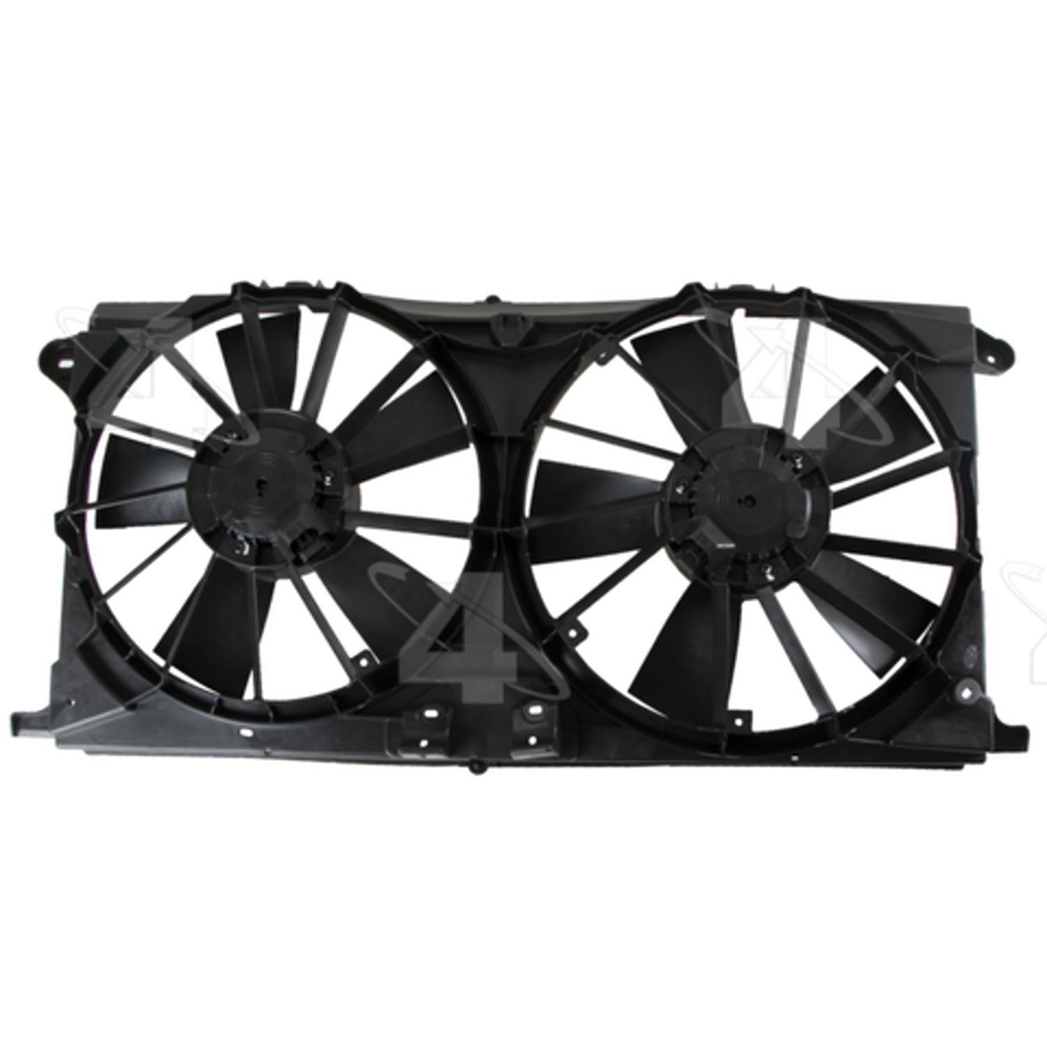 Four Seasons 76388 Dual Radiator and Condenser Fan Assembly product image 2 of 4