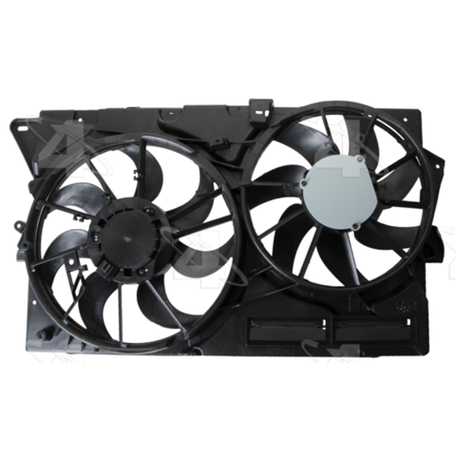 Four Seasons 76393 - Engine Cooling Fan Assembly Four Seasons 76393 Dual Radiator and Condenser Fan Assembly product image 2 of 4