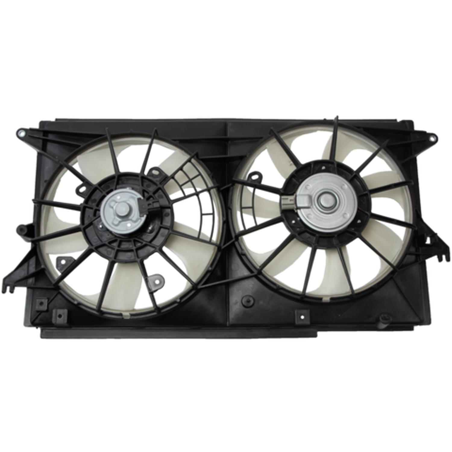 Four Seasons 76410 - Engine Cooling Fan Assembly Four Seasons 76410 Dual Radiator and Condenser Fan Assembly product image 1 of 4