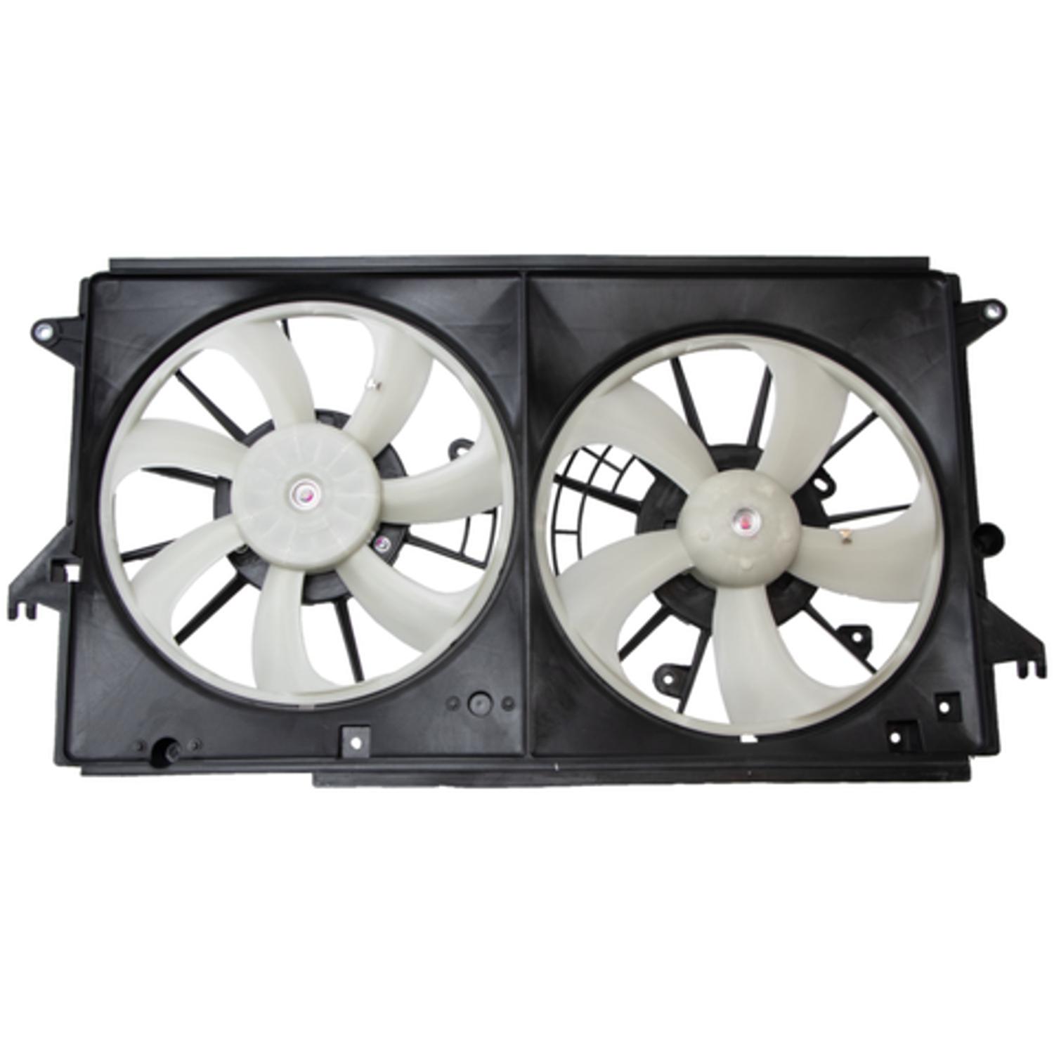 Four Seasons 76410 - Engine Cooling Fan Assembly Four Seasons 76410 Dual Radiator and Condenser Fan Assembly product image 2 of 4