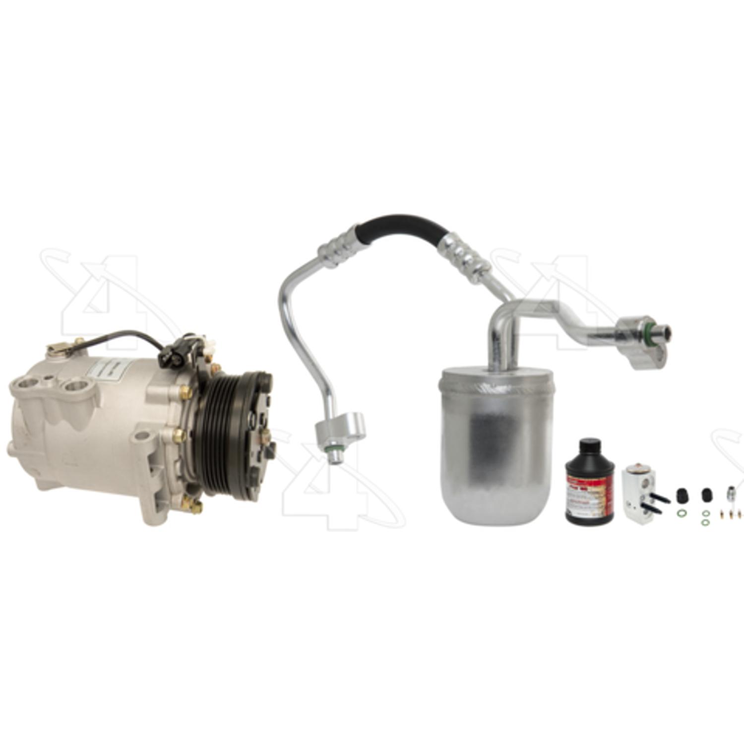 Four Seasons 7663NK - A/C Compressor and Component Kit Four Seasons 7663NK A/C Compressor and Component Kit product image 1 of 5