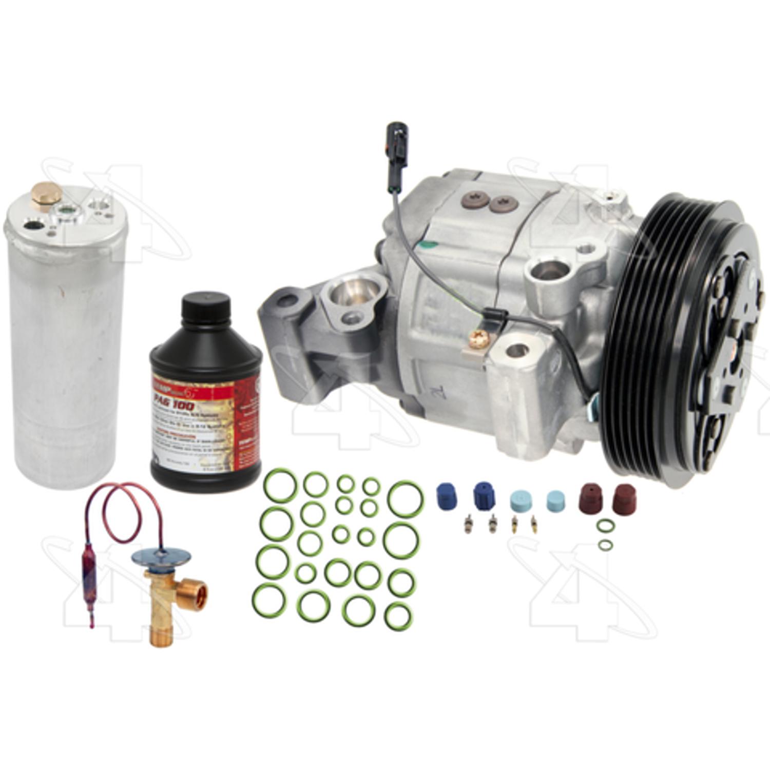 Four Seasons 7687NK - A/C Compressor and Component Kit Four Seasons 7687NK A/C Compressor and Component Kit product image 1 of 5
