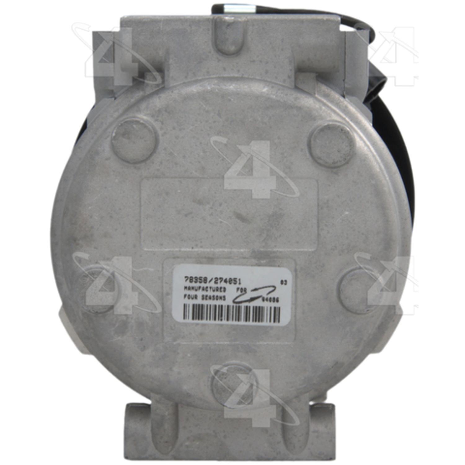 Four Seasons 78358 - A/C Compressor Four Seasons 78358 A/C Compressor product image 2 of 7
