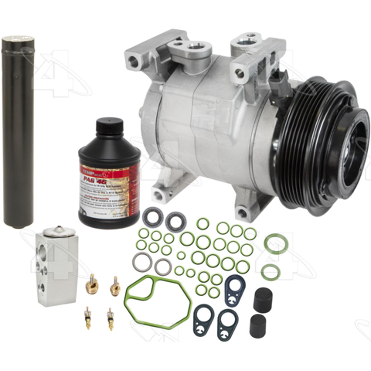 Four Seasons 8102NK - A/C Compressor and Component Kit Four Seasons 8102NK A/C Compressor and Component Kit product image 1 of 6