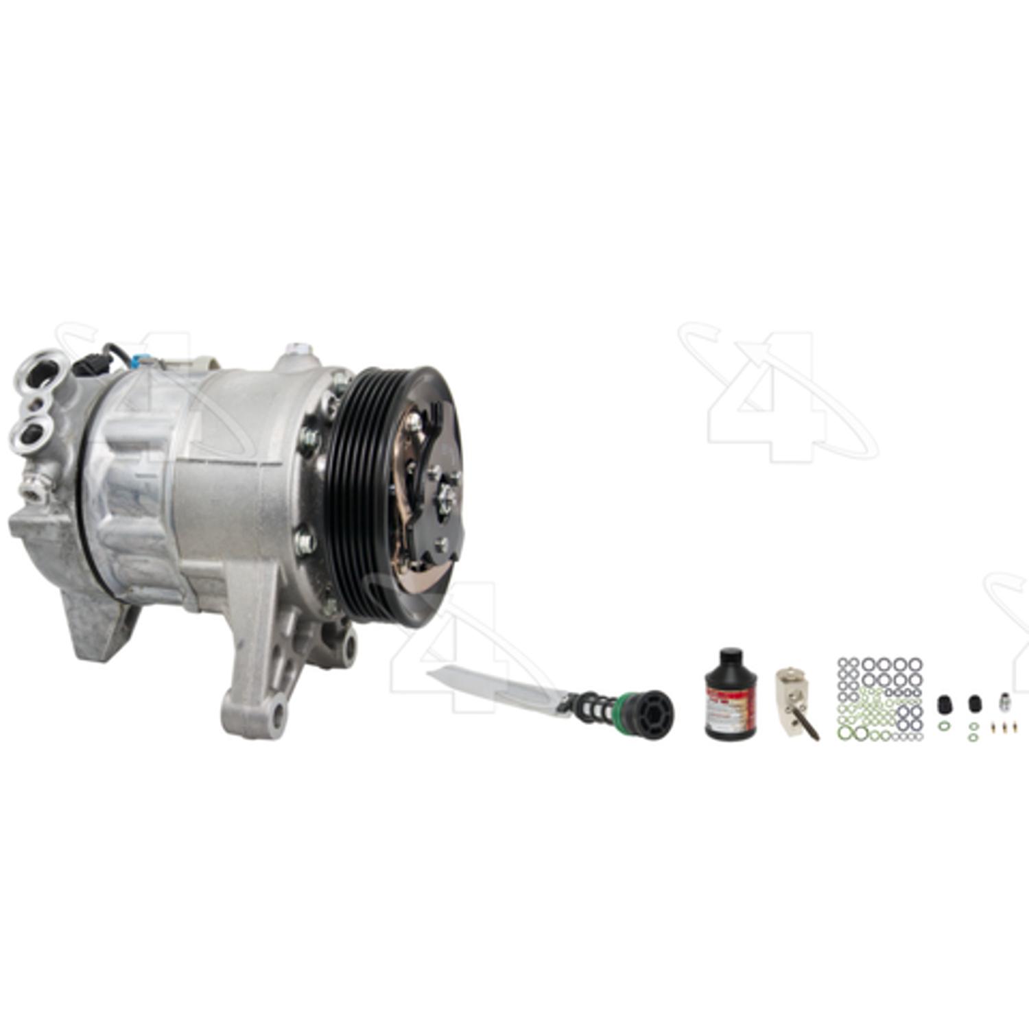 Four Seasons 8186NK - A/C Compressor and Component Kit Four Seasons 8186NK A/C Compressor and Component Kit product image 1 of 5