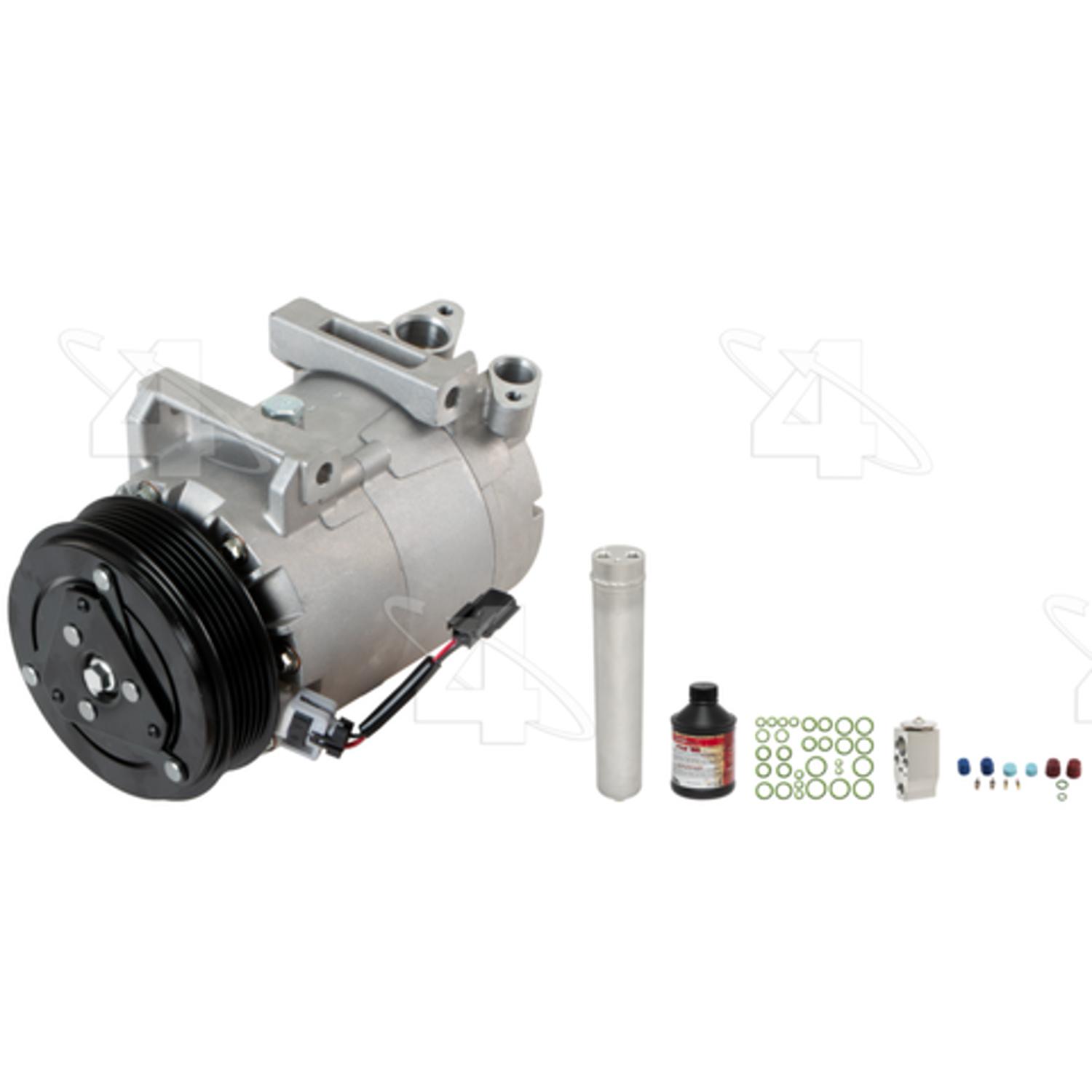 Four Seasons 8600NK - A/C Compressor and Component Kit Four Seasons 8600NK A/C Compressor and Component Kit product image 1 of 5