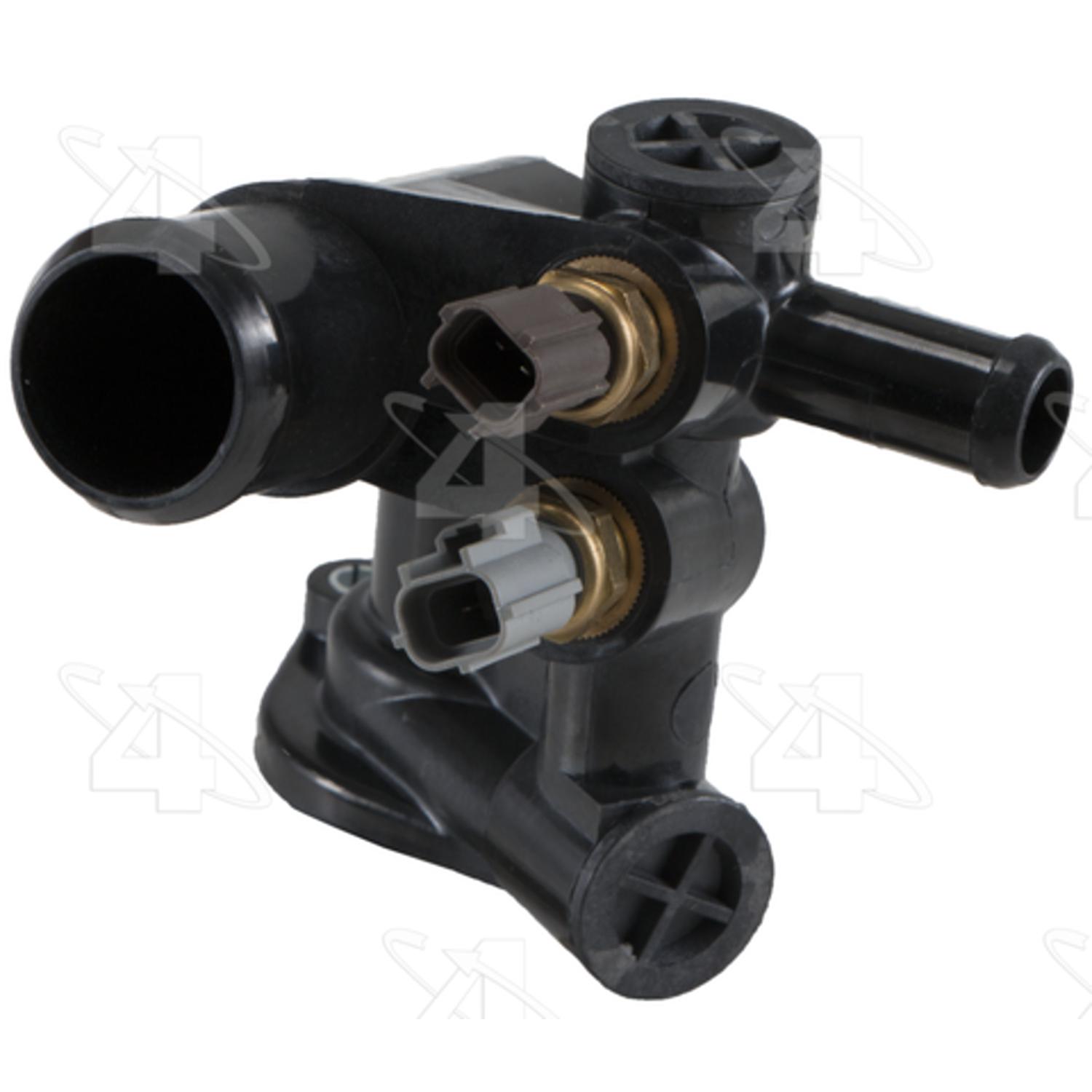 Four Seasons 86111 - Engine Coolant Water Outlet Four Seasons 86111 Engine Coolant Thermostat / Water Outlet Assembly product image 1 of 10