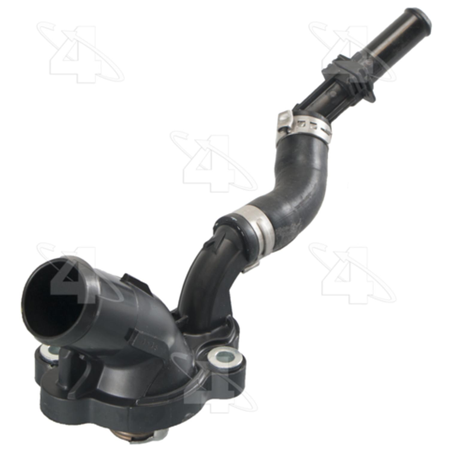 Four Seasons 86129 - Engine Coolant Water Outlet Four Seasons 86129 Engine Coolant Thermostat / Water Outlet Assembly product image 1 of 8