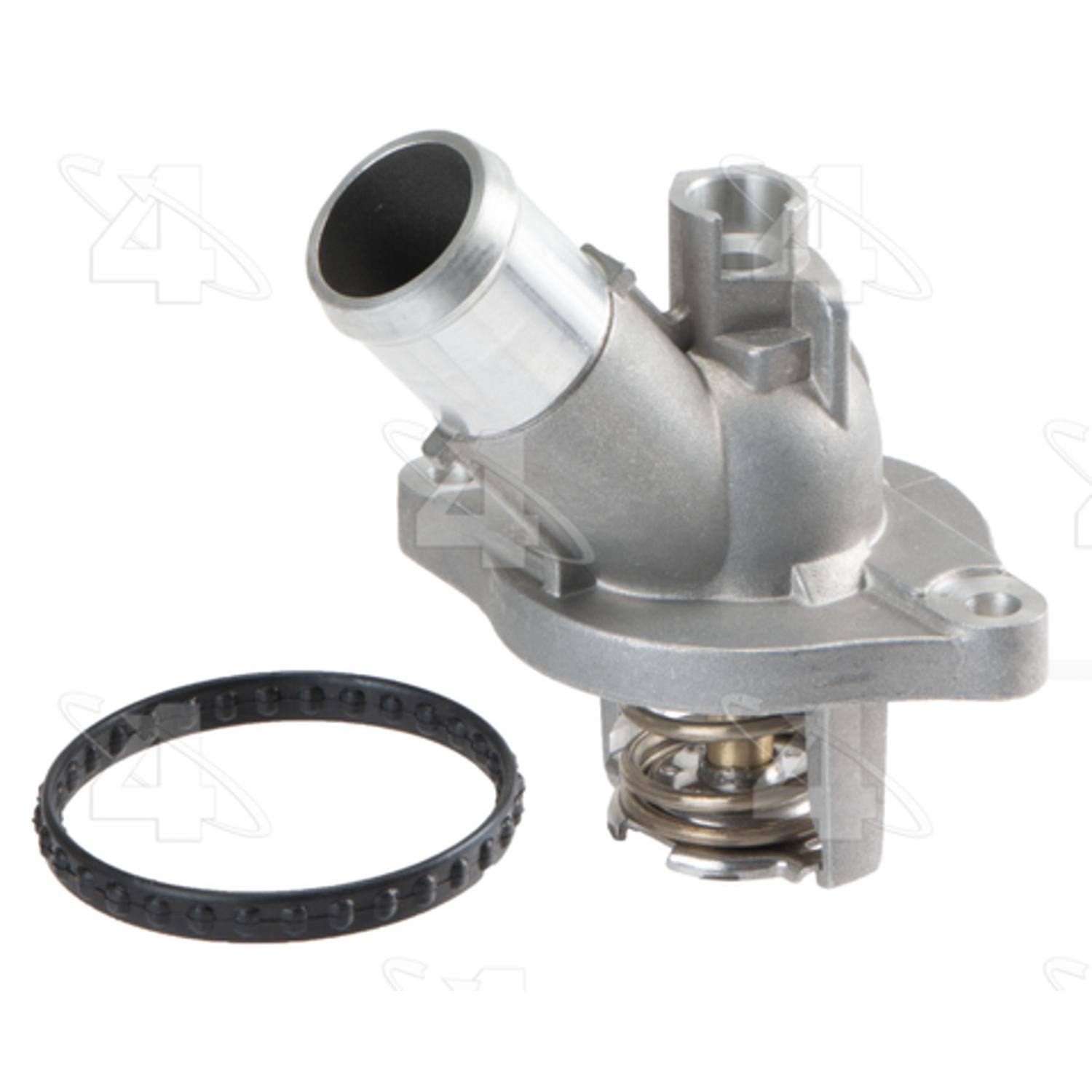 Four Seasons 86164 - Engine Coolant Water Outlet Four Seasons 86164 Engine Coolant Thermostat / Water Outlet Assembly product image 1 of 8