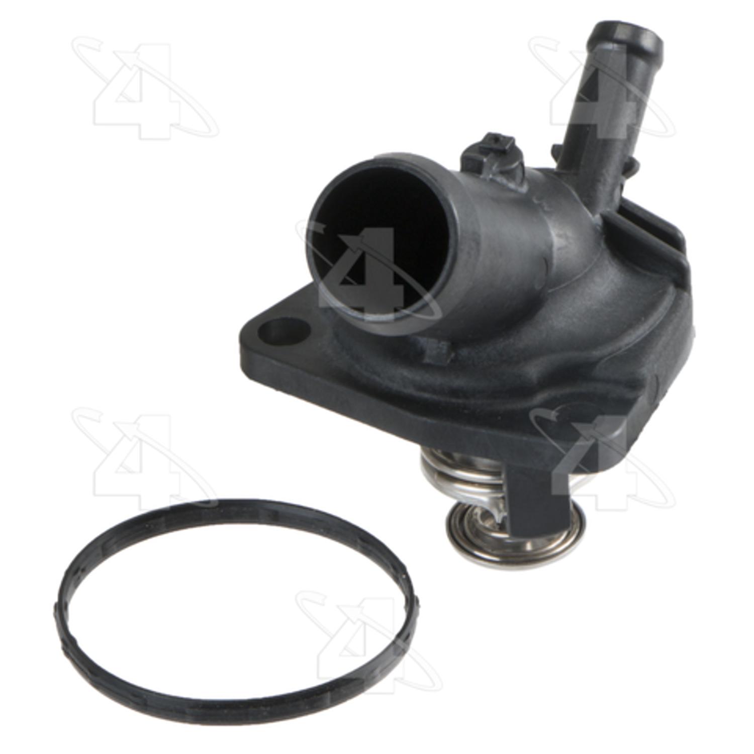 Four Seasons 86185 - Engine Coolant Water Outlet Four Seasons 86185 Engine Coolant Thermostat / Water Outlet Assembly product image 1 of 9
