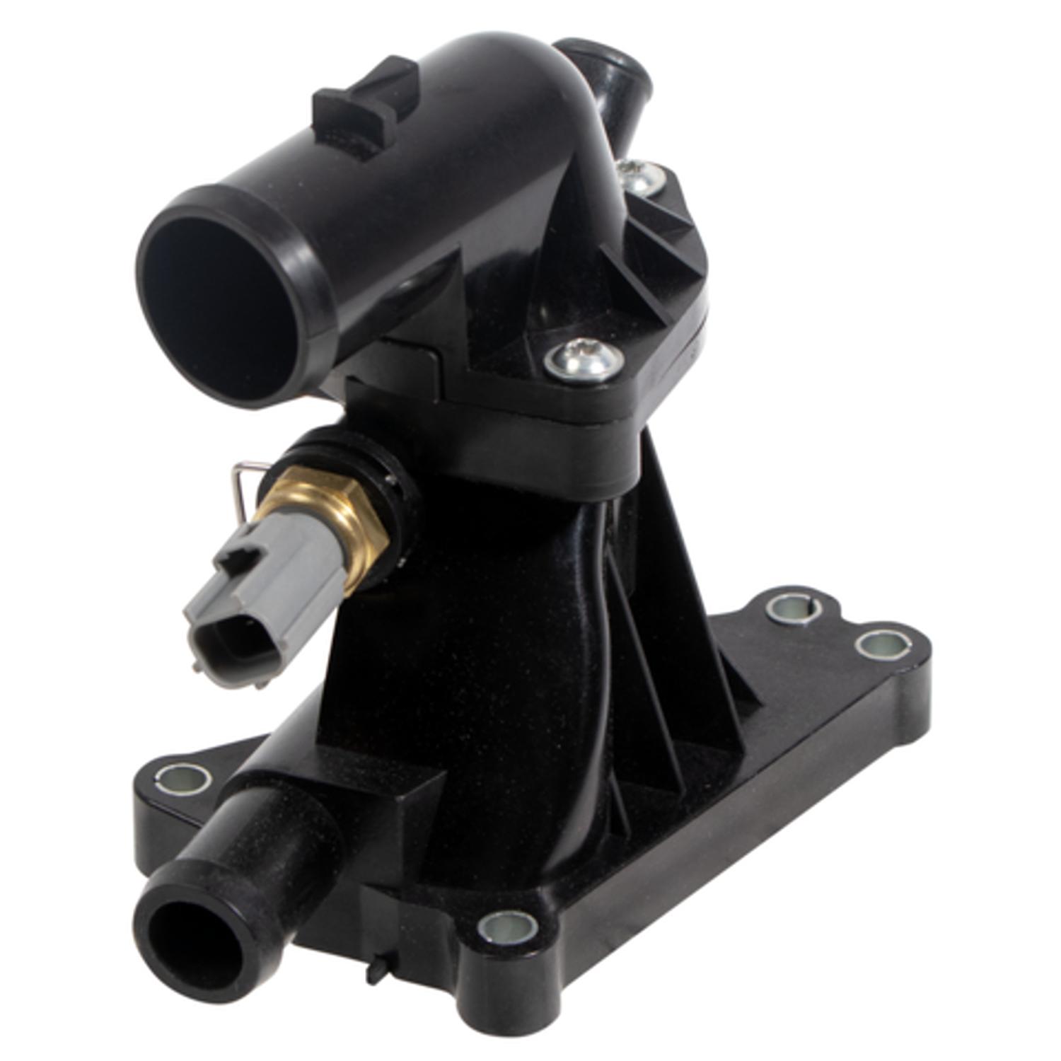 Four Seasons 86350 - Engine Coolant Water Outlet Four Seasons 86350 Engine Coolant Thermostat / Water Outlet Assembly product image 1 of 11