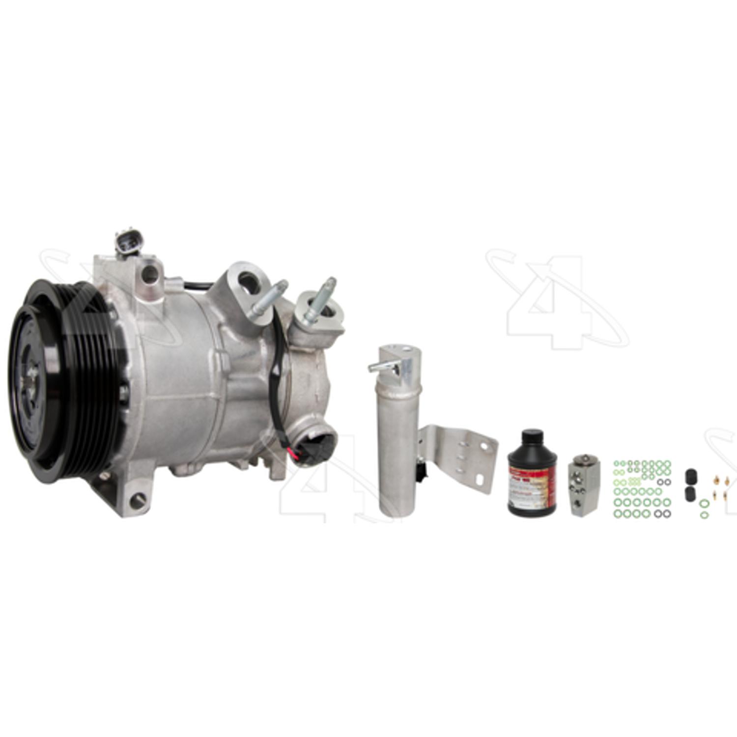 Four Seasons 8638NK - A/C Compressor and Component Kit Four Seasons 8638NK A/C Compressor and Component Kit product image 1 of 5