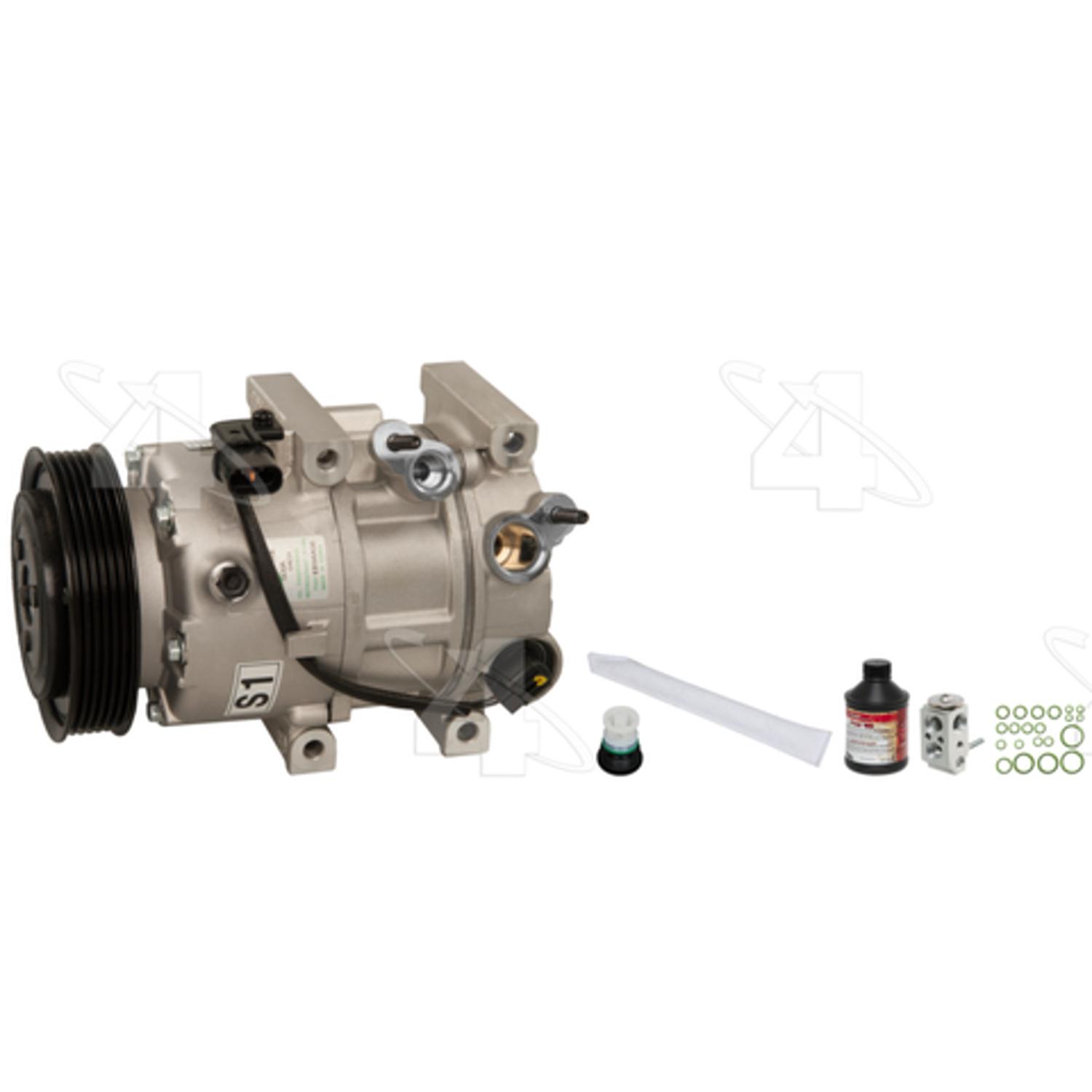 Four Seasons 8651NK - A/C Compressor and Component Kit Four Seasons 8651NK A/C Compressor and Component Kit product image 1 of 5