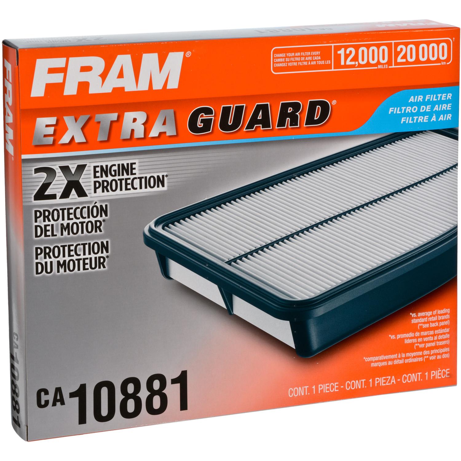 Fram CA10881 - Air Filter Fram CA10881 Air Filter product image 3 of 7