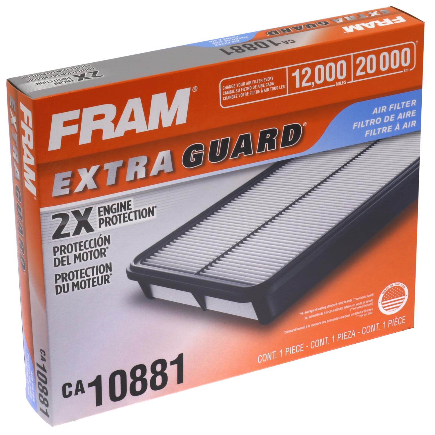 Fram CA10881 - Air Filter Fram CA10881 Air Filter product image 6 of 7