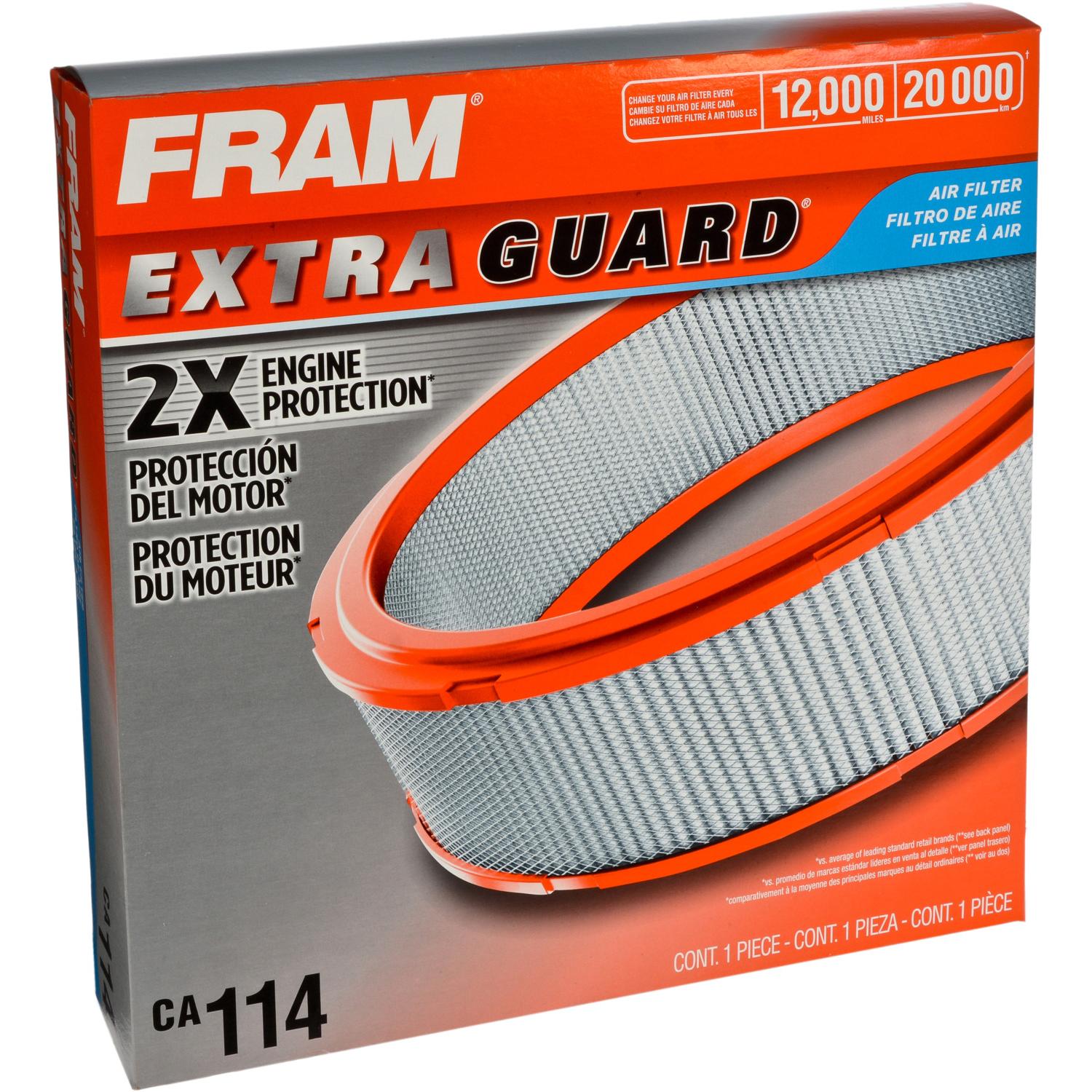 Fram CA114 Air Filter product image 2 of 4